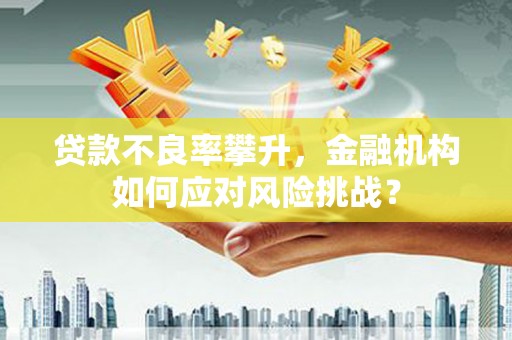 津市贷款不良率攀升，金融机构如何应对风险挑战？