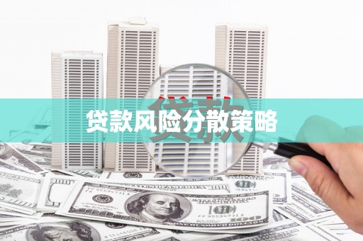 津市贷款风险分散策略
