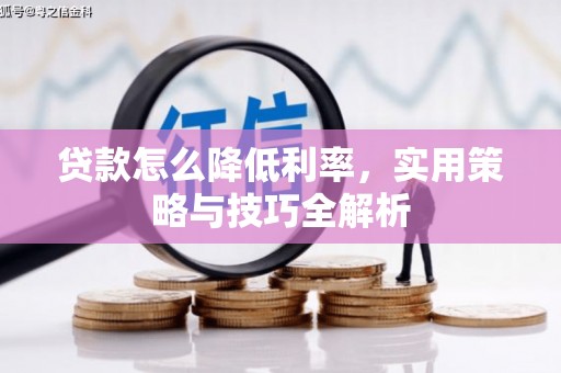 津市贷款怎么降低利率，实用策略与技巧全解析