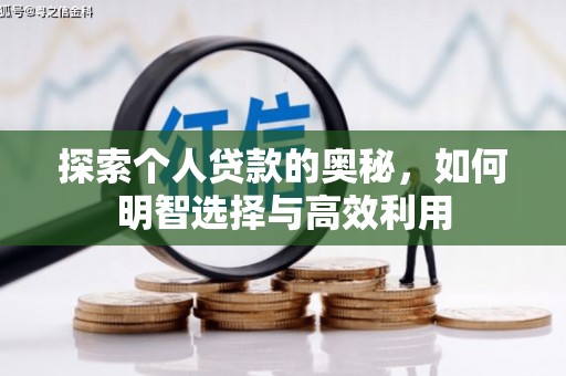 津市探索个人贷款的奥秘，如何明智选择与高效利用