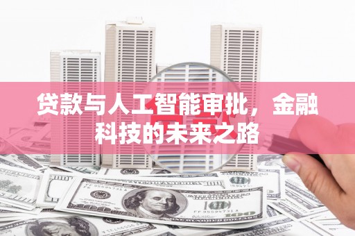 津市贷款与人工智能审批，金融科技的未来之路