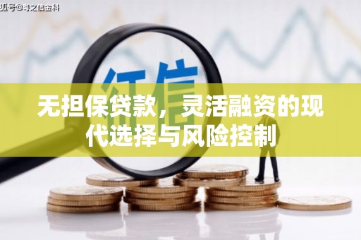津市无担保贷款，灵活融资的现代选择与风险控制
