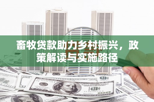 津市畜牧贷款助力乡村振兴，政策解读与实施路径