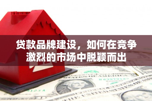 津市贷款品牌建设，如何在竞争激烈的市场中脱颖而出