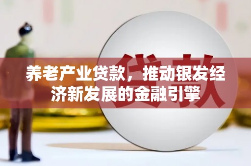 津市养老产业贷款，推动银发经济新发展的金融引擎