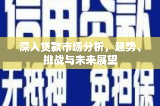 津市深入贷款市场分析，趋势、挑战与未来展望