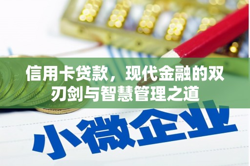 津市信用卡贷款，现代金融的双刃剑与智慧管理之道