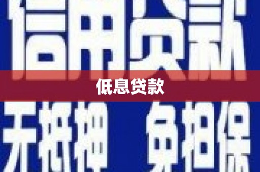 津市低息贷款